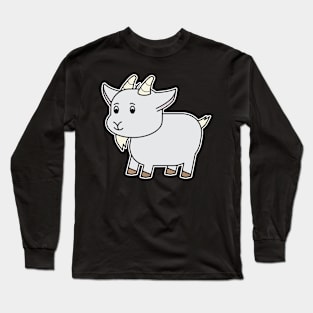 GOAT STICKERS THAT ARE SUPERCUTE Long Sleeve T-Shirt